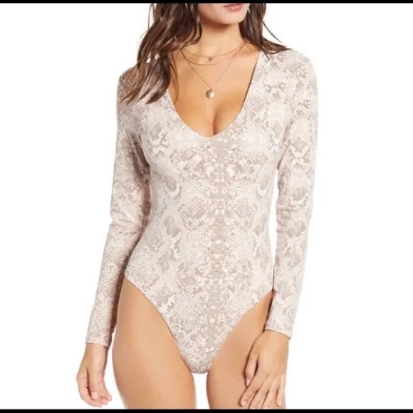 Leith Tops - Leith Bodysuit Long Sleeve